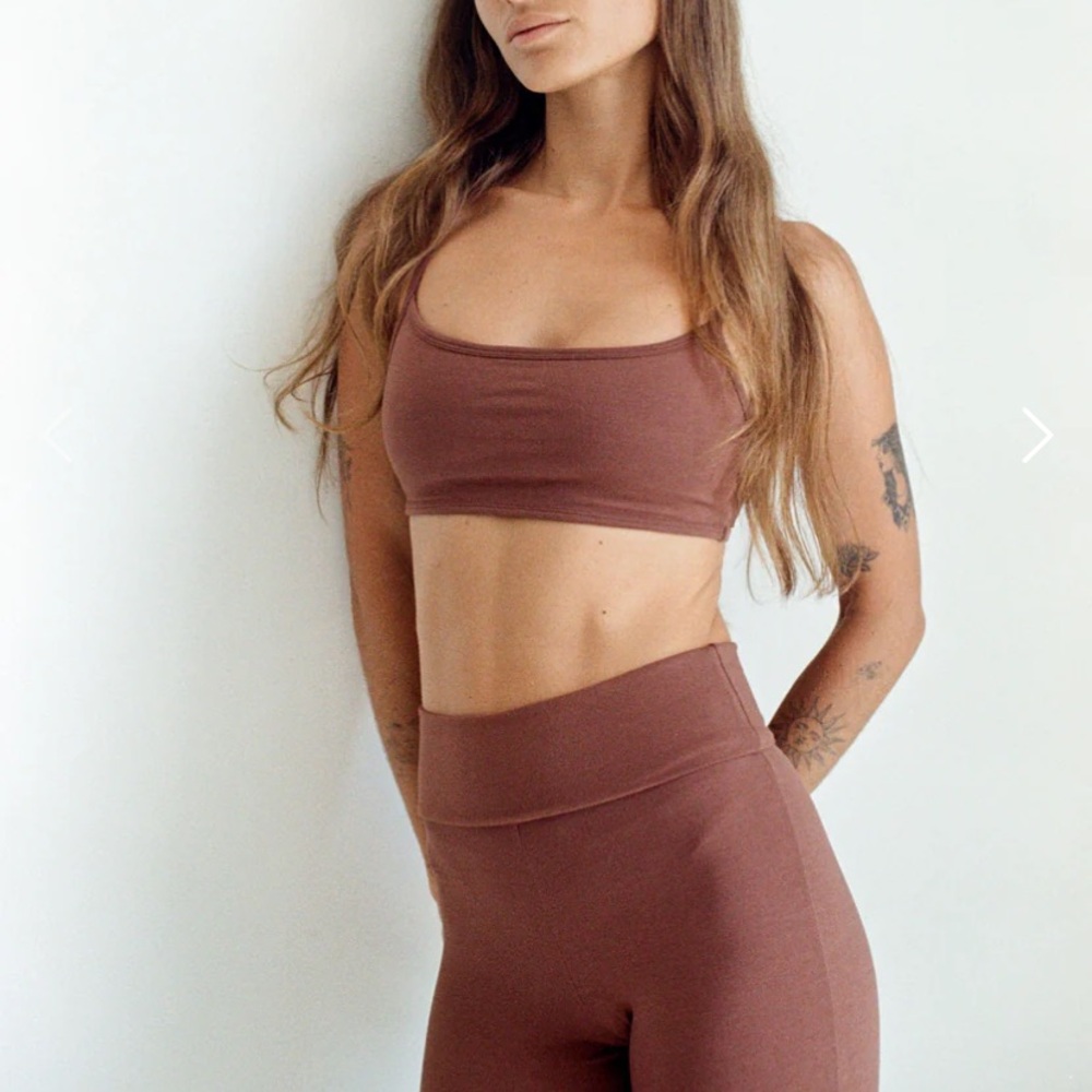 Indigo Luna Bella Bamboo crop chocolate